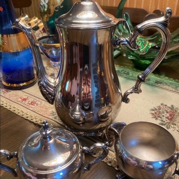 Coffee pot sugar & creamer - Picture 2 of 2